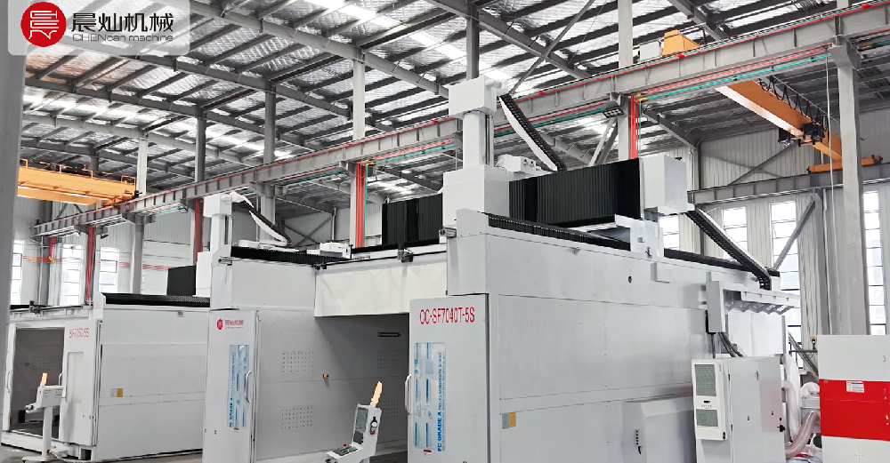 航空/輪船/汽車全能手！晨燦SF7040T-5S：五軸聯動！