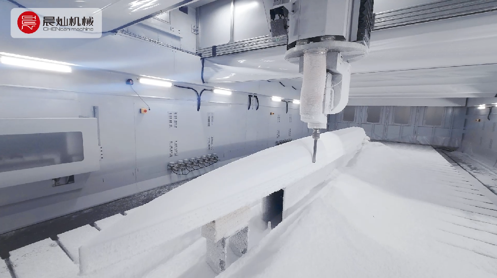 大型船模制造利器：11米五軸龍門高效解決方案